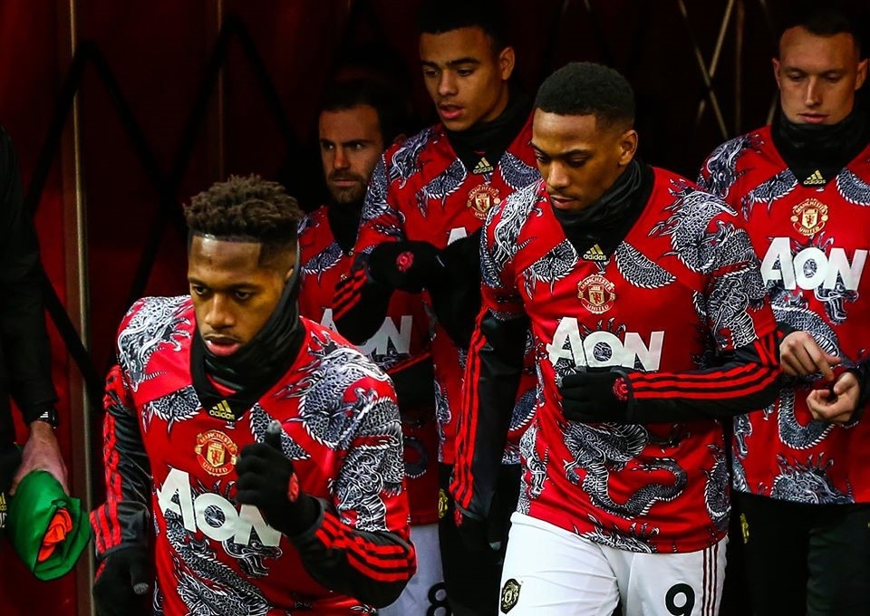 Dàn sao Man United diện áo tập Rồng châu Á 