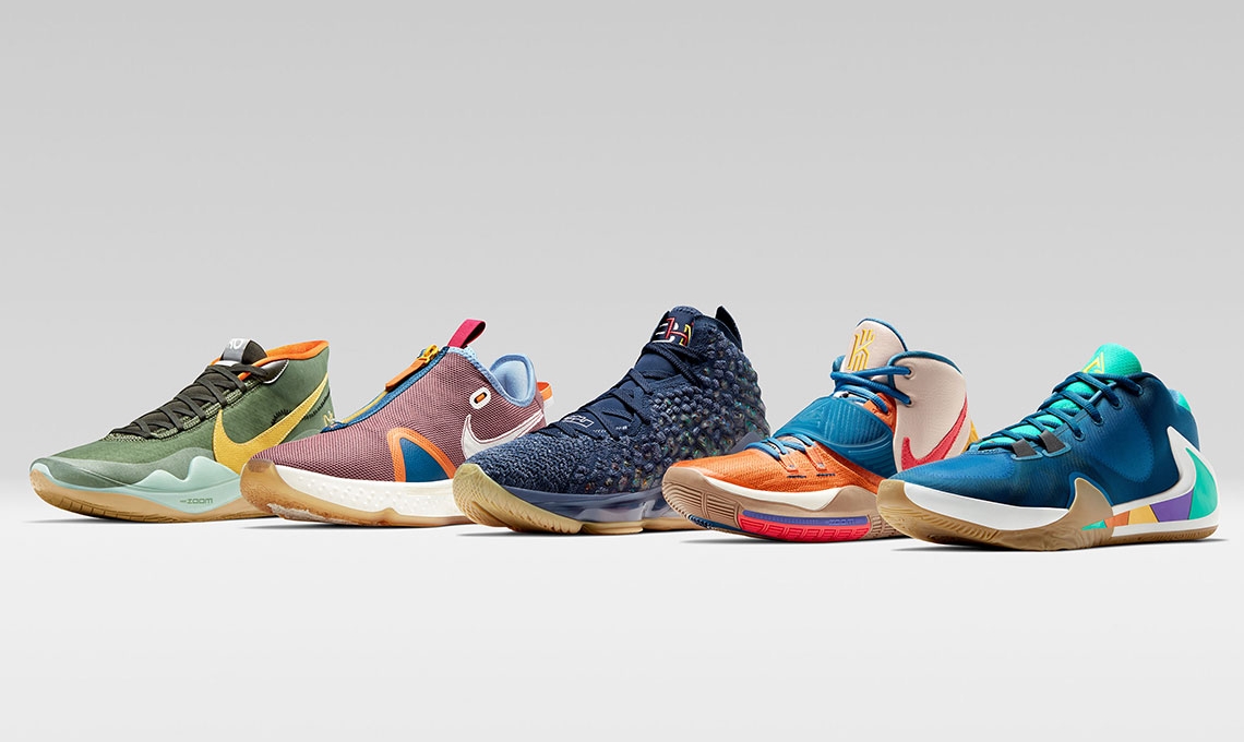 Nike ra mắt 5 đôi giày bóng rổ phiên bản siêu sao
