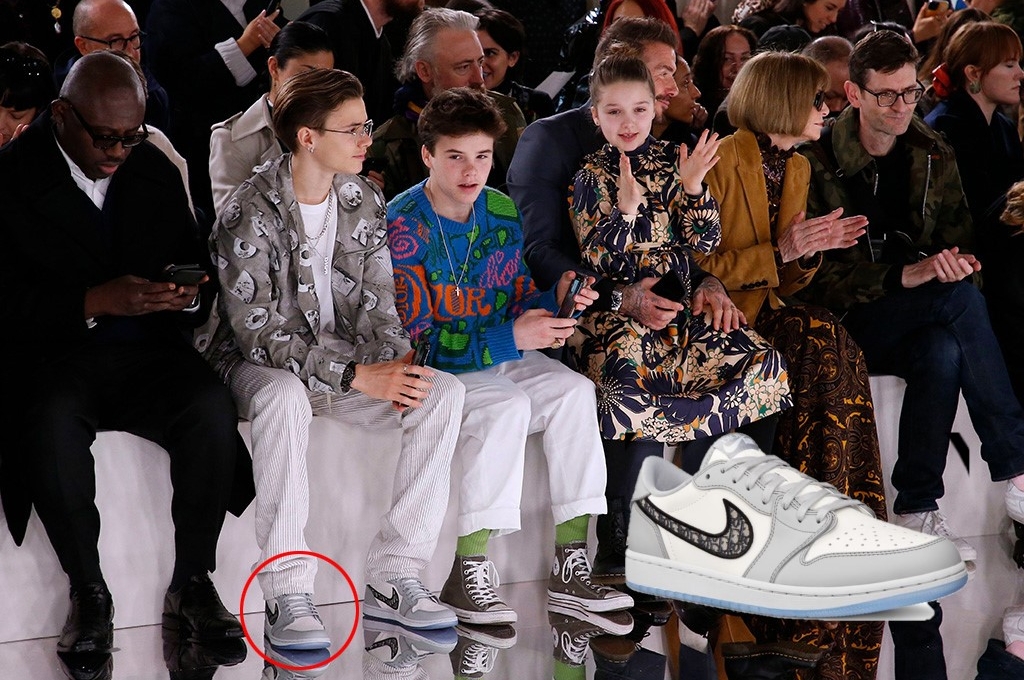 Con trai Beckham gây chú ý khi mang Sneaker siêu đắt như Mbappe