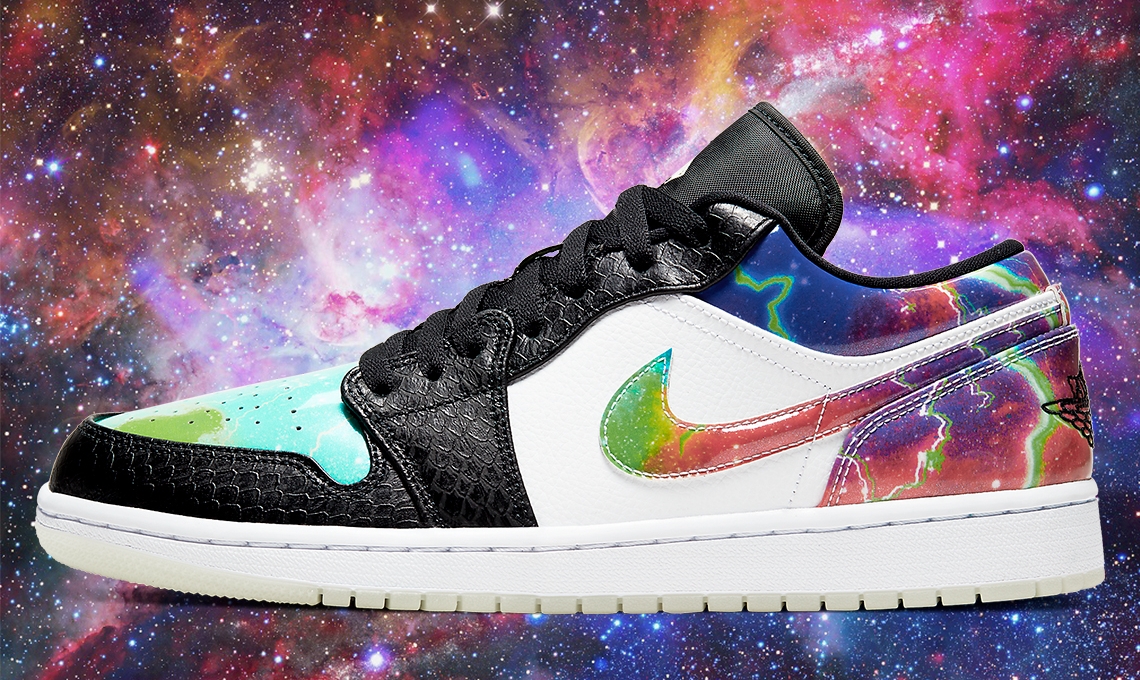 Nike hé lộ Air Jordan 1 Low dải ngân hà rực rỡ