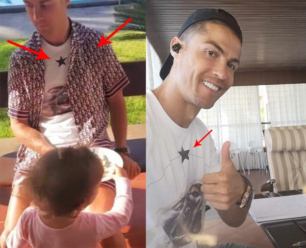 Đồ mặc 'chơi' tại nhà của Ronaldo giá hơn 3000 USD