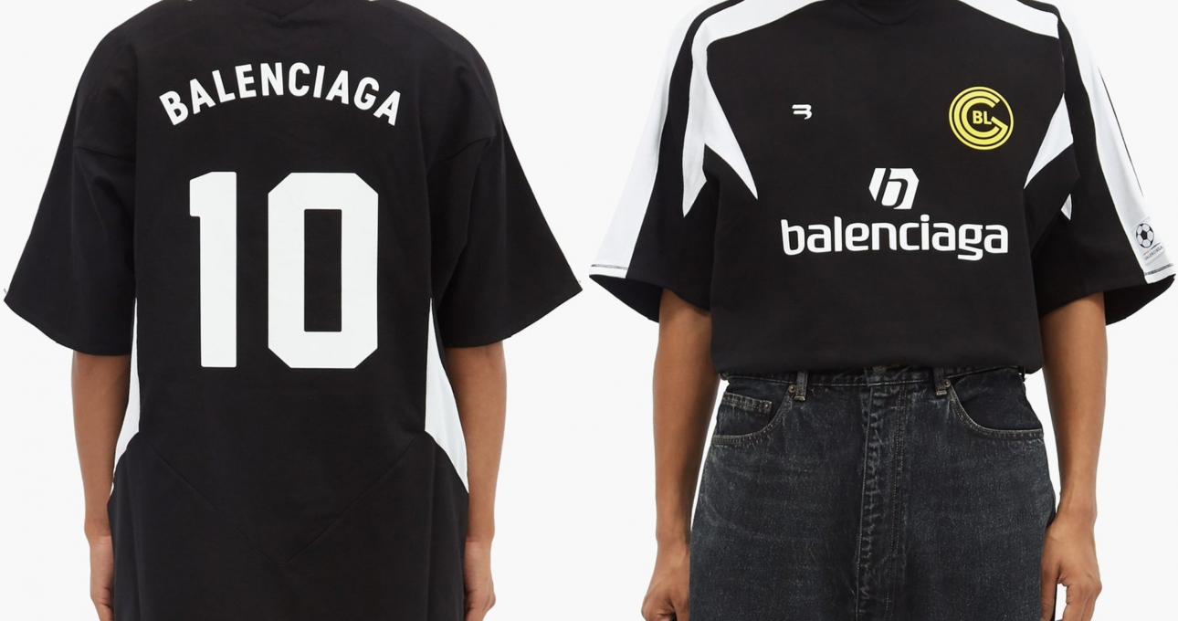 Balenciaga ra mắt áo đấu đá bóng hơn 18 triệu đồng