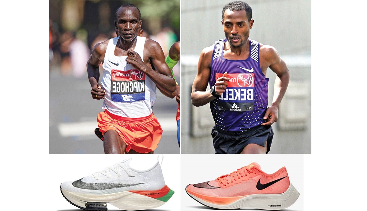 Hai siêu giày của Nike đối đầu tại London Marathon