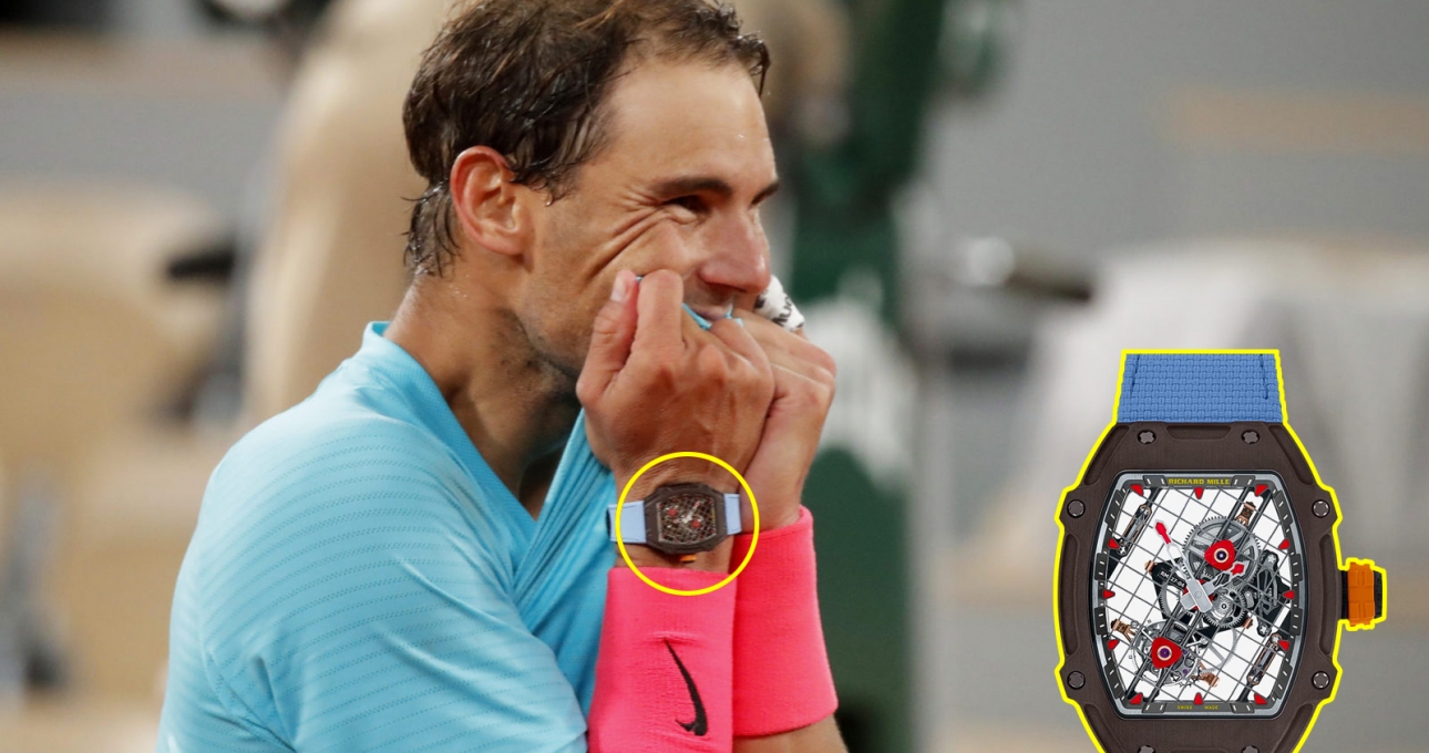 Rafael Nadal mang đồng hồ triệu đô vô địch Pháp mở rộng