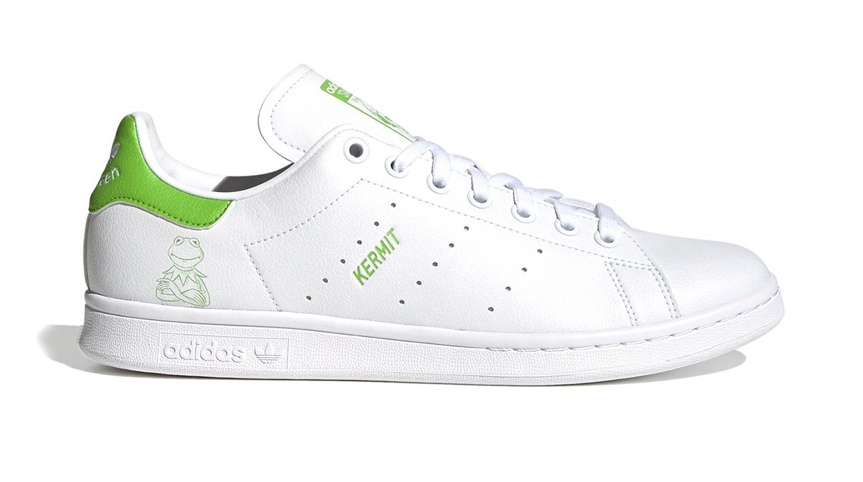 Adidas Stan Smith cập nhật thú vị với ếch Kermit