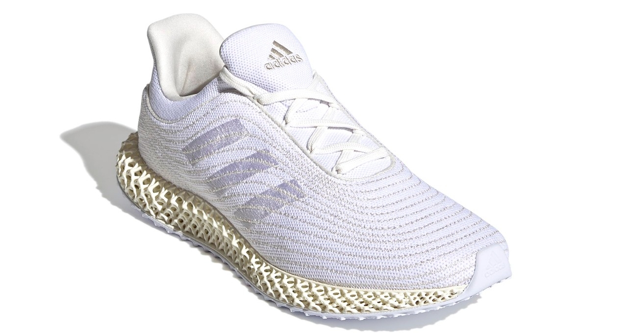 Adidas 4D Parley trình làng bản phối trắng tinh tế