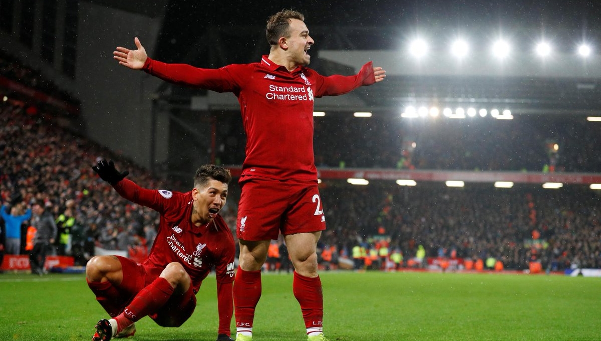 Shaqiri lập cú đúp, Liverpool 'nhấn chìm' M.U tại Anfield