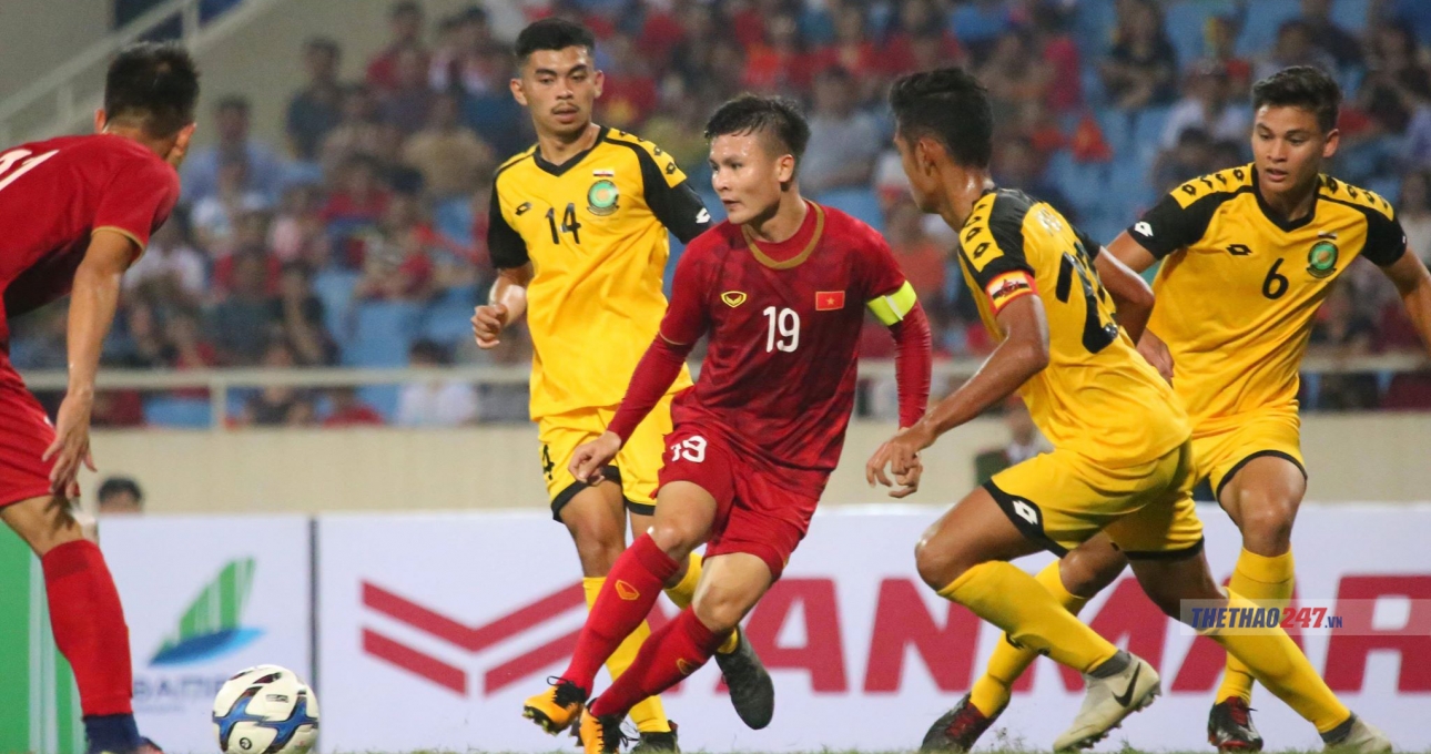 Hủy diệt U23 Brunei, U23 Việt Nam chiếm ngôi đầu bảng K