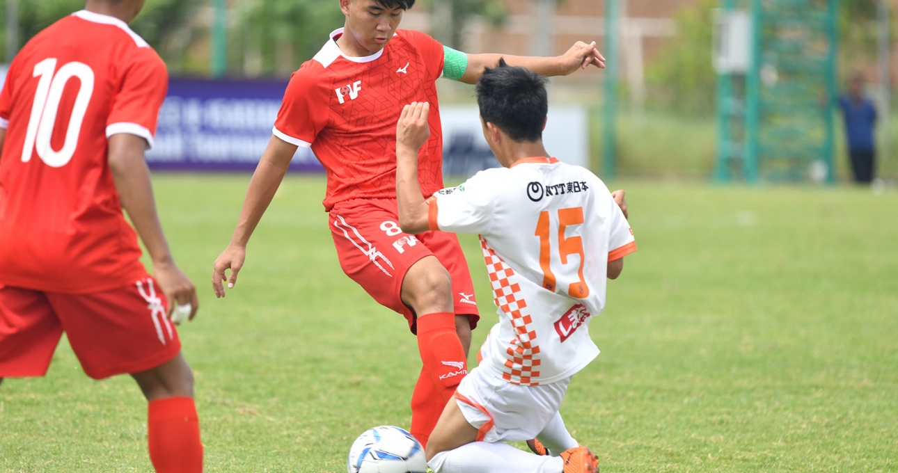 U15 PVF tiếp tục thất bại trước đại diện Thái Lan