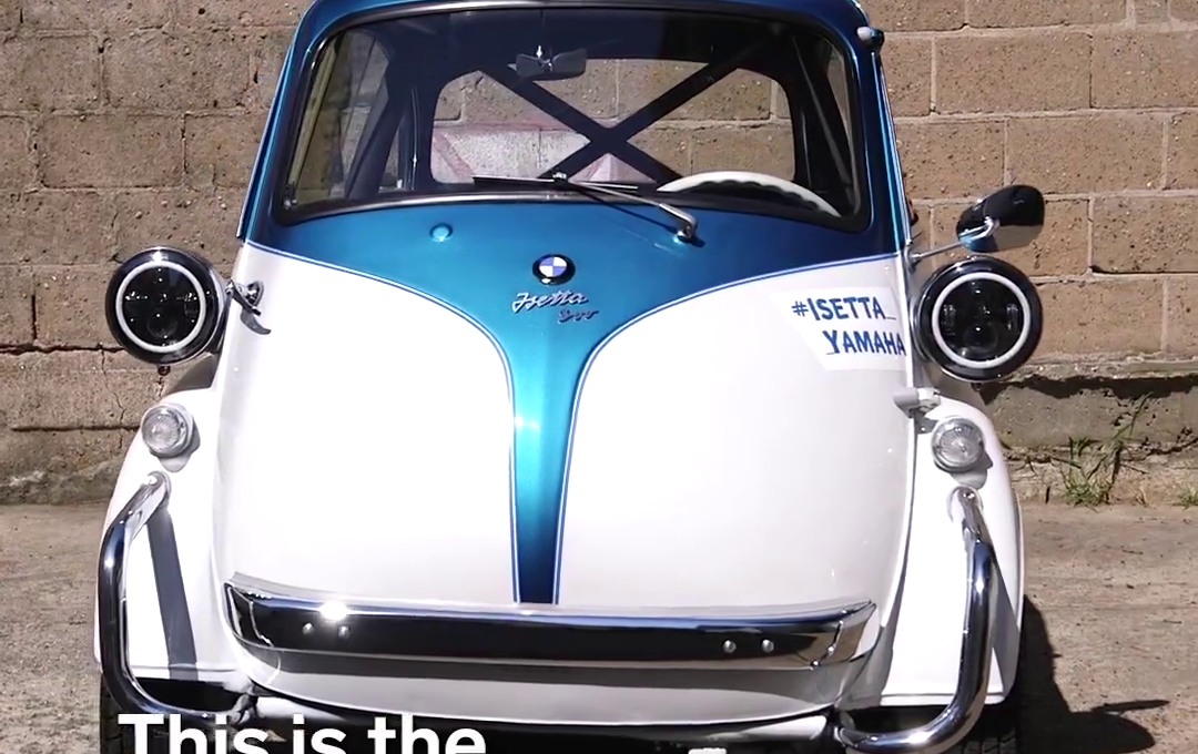 BMW Isetta - Chiếc xe độc đáo với cánh cửa mở như tủ lạnh
