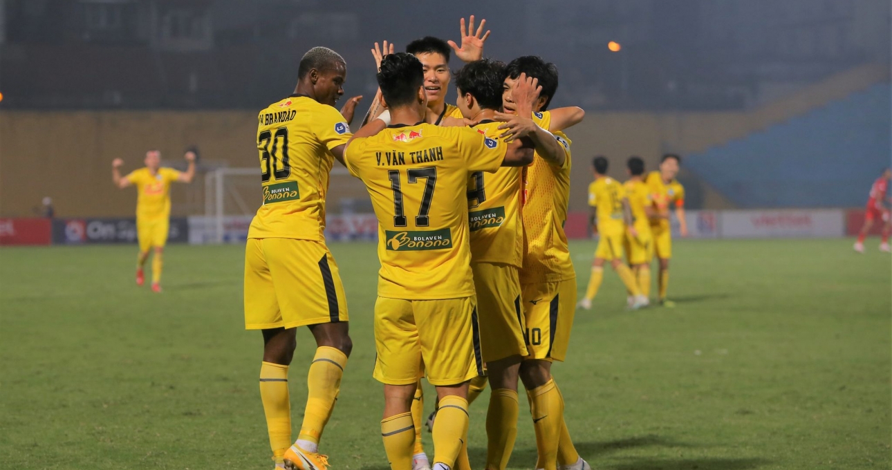 Bảng xếp hạng V-League 2021 vòng 6: HAGL tiếp tục xưng bá