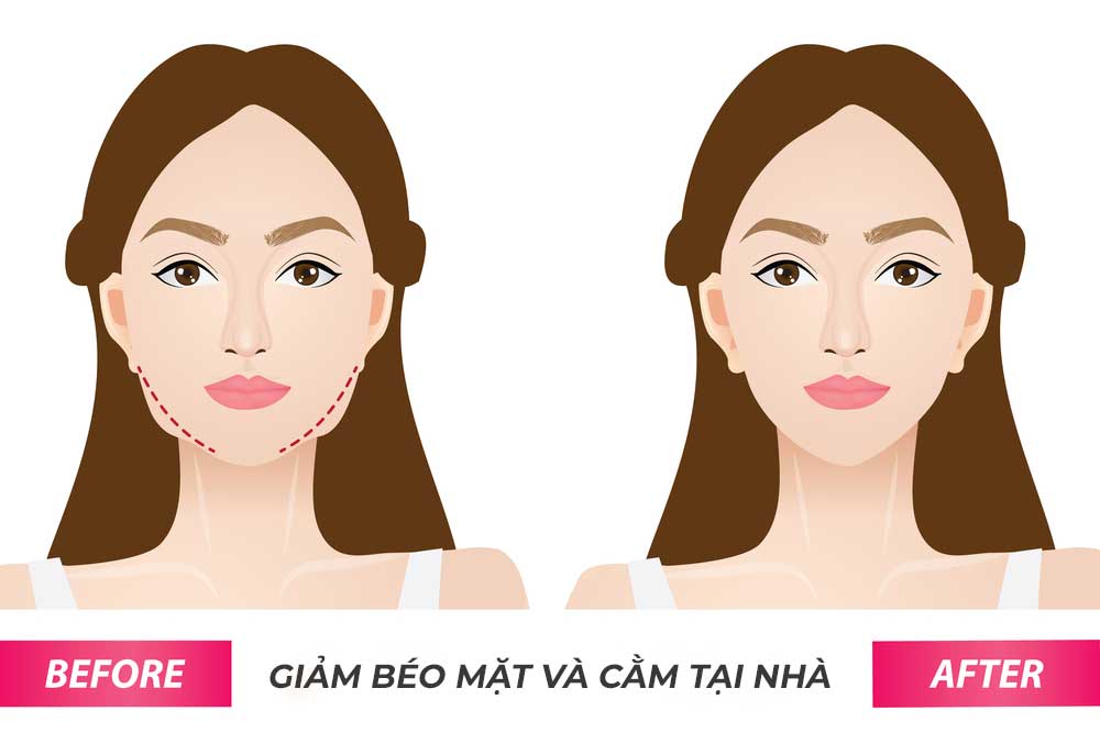 11 Cách giảm béo mặt và cằm hiệu quả ngay tại nhà