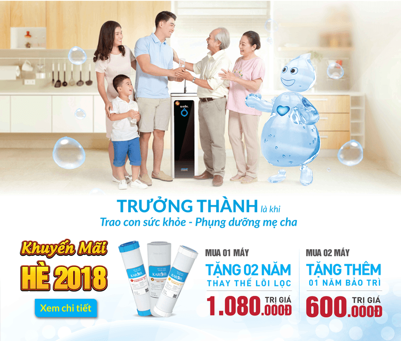 Máy lọc nước gia đình hãng nào tốt nhất ?