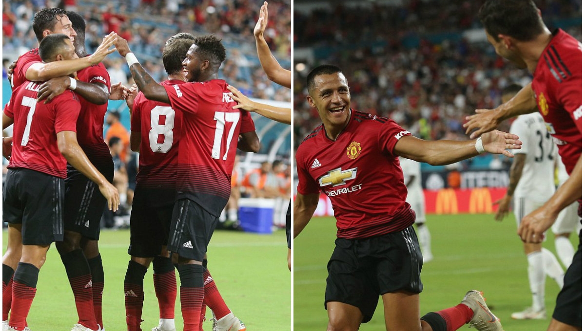Sanchez rực sáng, M.U đả bại Real tại ICC 2018