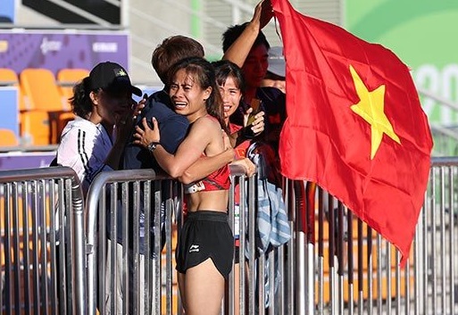 HCV kỳ tích của cô gái chạy xe ôm tại SEA Games 30