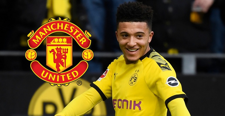 CĐV phát hiện HLV MU đang theo dõi Sancho