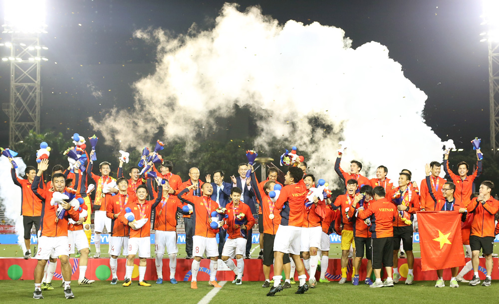 Video: Khoảnh khắc vô địch SEA Games 30 không xuất hiện trên TV