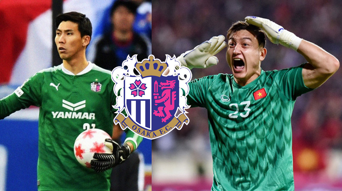 Cerezo Osaka thắng trận nhưng vẫn 'nhớ' Văn Lâm