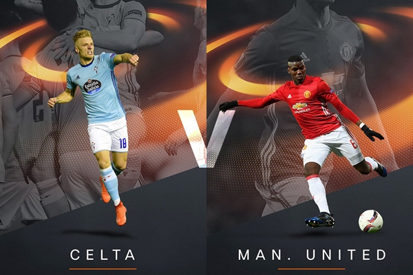 Lịch thi đấu bán kết C2 Europa League: MU đi làm khách Celta
