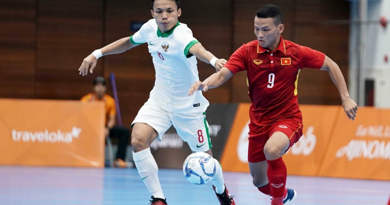 Lội ngược dòng, ĐT futsal Việt Nam thắng đậm Indonesia