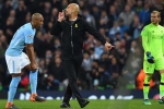 Pep Guardiola nói gì khi thua cay đắng và bị đuổi lên khán đài?