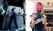 Nữ game thủ xinh đẹp cosplay đặc vụ Jett trong Valorant