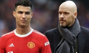 Ronaldo 'tịt ngòi', Ten Hag nói đúng 1 câu khiến tất cả phải câm nín