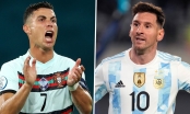 Messi lộ vẻ mặt bình thản trong khi Ronaldo 'vật lộn' giữa tâm bão