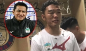 Kiatisak 'úp sọt' Lương Xuân Trường trong ngày sinh nhật