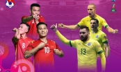 Trực tiếp Việt Nam vs Brazil: Chạm trán vũ công Samba