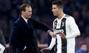 Max Allegri 'cay cú' đổ lỗi cho Ronaldo sau chuỗi trận tệ hại của Juventus