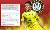 CĐV Việt Nam ‘tấn công’ fanpage của Pau FC, bình luận tên Quang Hải khắp nơi