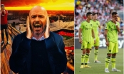 Erik ten Hag trở thành HLV MU 'tệ nhất thế kỷ' sau trận thua Brenford