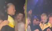 VIDEO: Haaland mặc nguyên áo thi đấu 'quẩy cực sung' trong tiệc chia tay Dortmund