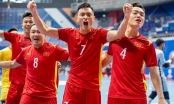 Giành vé vào tứ kết, ĐT Futsal Việt Nam 'bơi trong tiền thưởng' từ VFF