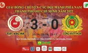 TP. HCM thắng 'áp đảo' đối thủ trong ngày ra quân tại giải VĐQG thu nhỏ