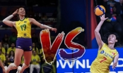 Brazil thắng nhọc đội tuyển bóng chuyền nữ Trung Quốc