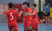 Hướng tới SEA Games, ĐT nữ futsal Việt Nam đấu tập với đội bóng THPT