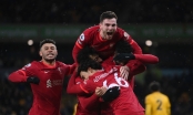 Bùng nổ phút bù giờ, Liverpool nhọc nhằn giành 3 điểm ở 'Hang Sói'
