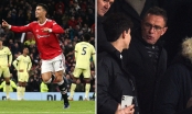 MU thắng Arsenal, Ralf Rangnick biểu cảm phức tạp trên khán đài