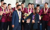 Tuyển bóng chuyền nam Campuchia được thưởng sau HCĐ SEA Games lịch sử