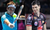 Sao bóng chuyền Serbia công khai 'khịa đểu' Federer trên MXH