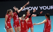 Bóng chuyền nữ Âu Mỹ 'knock-out' châu Á tại giải VĐTG 2022