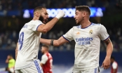 Real Madrid lên ngôi đầu sau trận cầu 7 bàn thắng