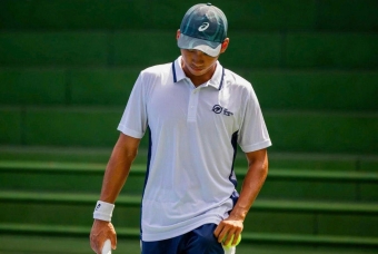 Vũ Hà Minh Đức dừng bước ở vòng 1/8 giải quần vợt nhà nghề Malaysia