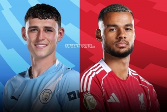 Trực tiếp Man City vs Liverpool: Đã có đội hình ra sân