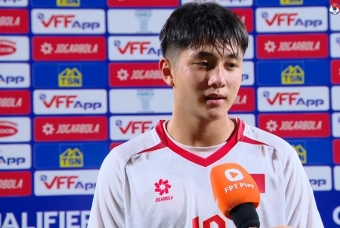 Vua phá lưới mới toanh nói gì khi lập cú đúp cho U17 Việt Nam