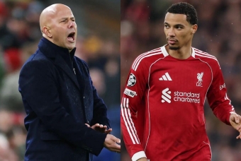 Arne Slot khiến sao Liverpool ‘bức xúc’ trước đại chiến Man City