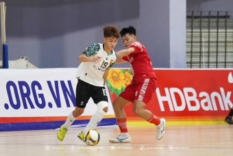 Xuất hiện 28 bàn thắng ở giải U20 futsal Việt Nam ngày ra quân