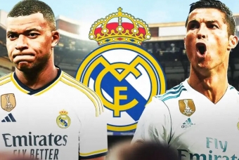 Mbappe từng không thể đến Real Madrid vì Cristiano Ronaldo